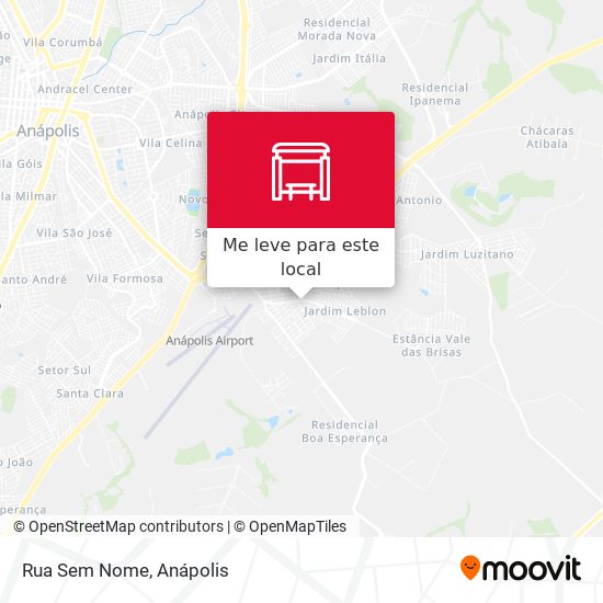 Rua Sem Nome mapa