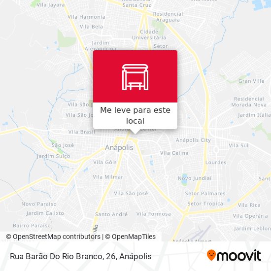 Rua Barão Do Rio Branco, 26 mapa