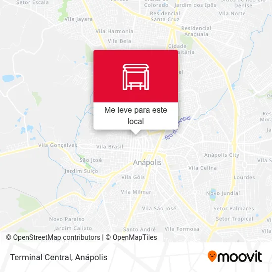 Terminal Central mapa