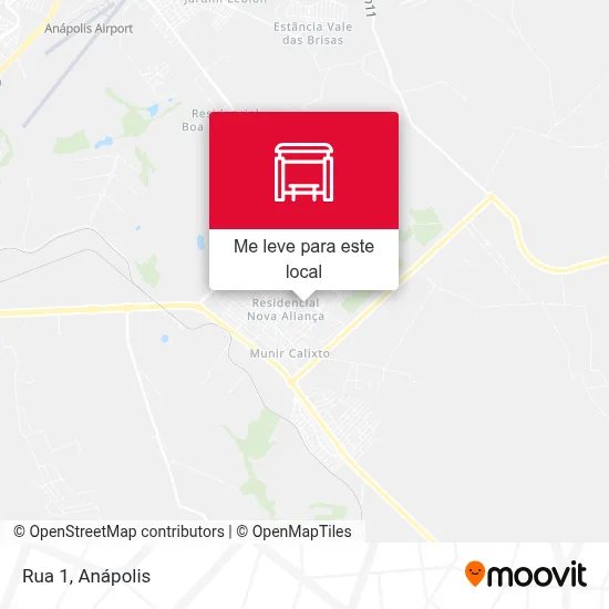 Rua 1 mapa
