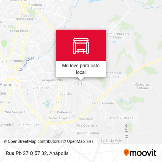 Rua Pb 27 Q 57 32 mapa