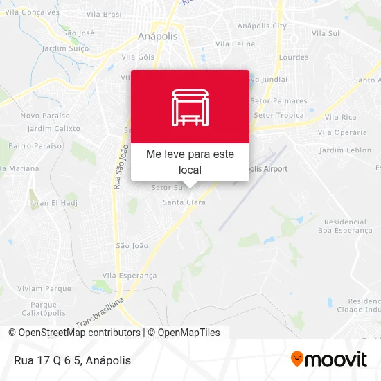 Rua 17 Q 6 5 mapa