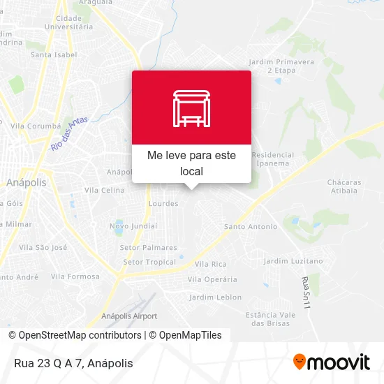 Rua 23 Q A 7 mapa