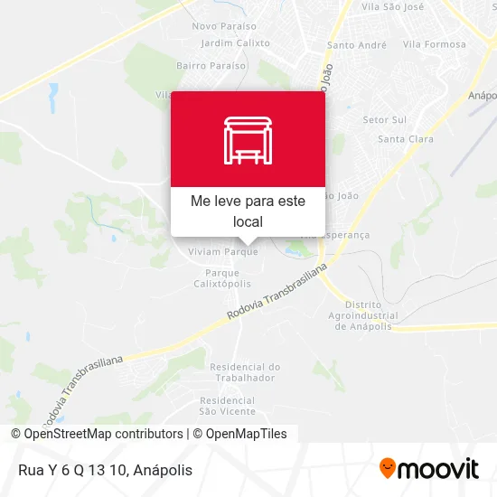 Rua Y 6 Q 13 10 mapa