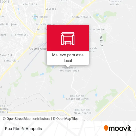 Rua Rbe 6 mapa