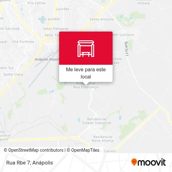 Rua Rbe 7 mapa