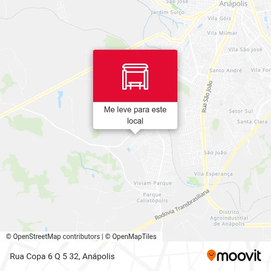 Rua Copa 6 Q 5 32 mapa