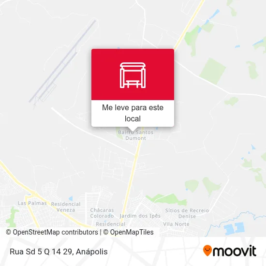 Rua Sd 5 Q 14 29 mapa