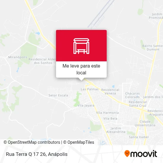 Rua Terra Q 17 26 mapa
