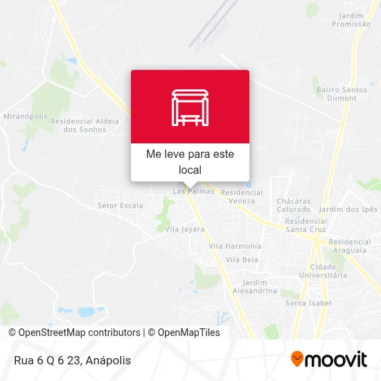 Rua 6 Q 6 23 mapa