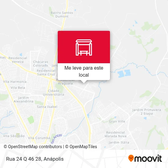 Rua 24 Q 46 28 mapa