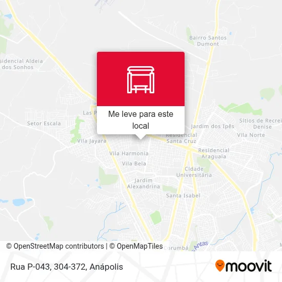 Rua P-043, 304-372 mapa