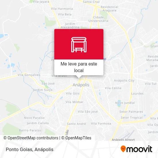 Ponto Goias mapa