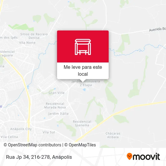 Rua Jp 34, 216-278 mapa