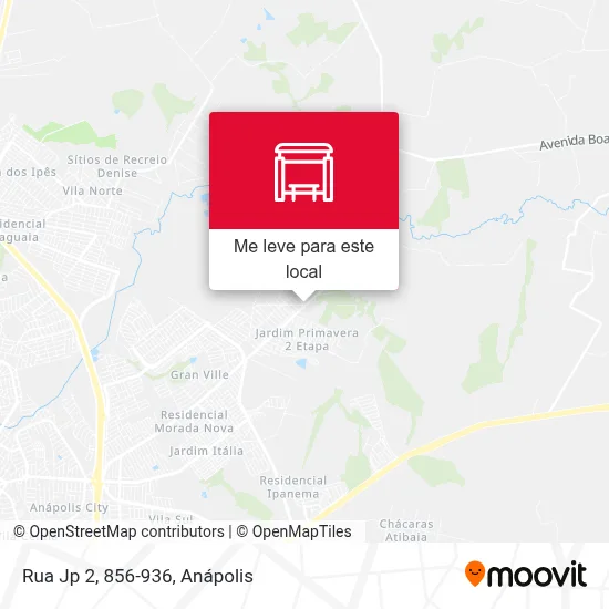 Rua Jp 2, 856-936 mapa