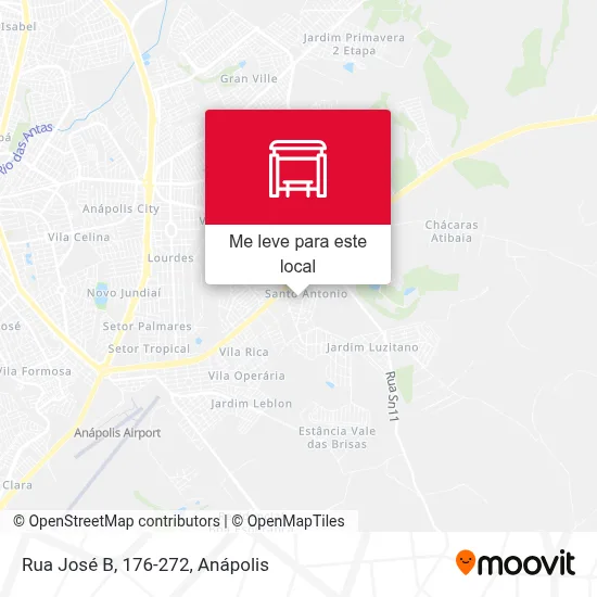 Rua José B, 176-272 mapa