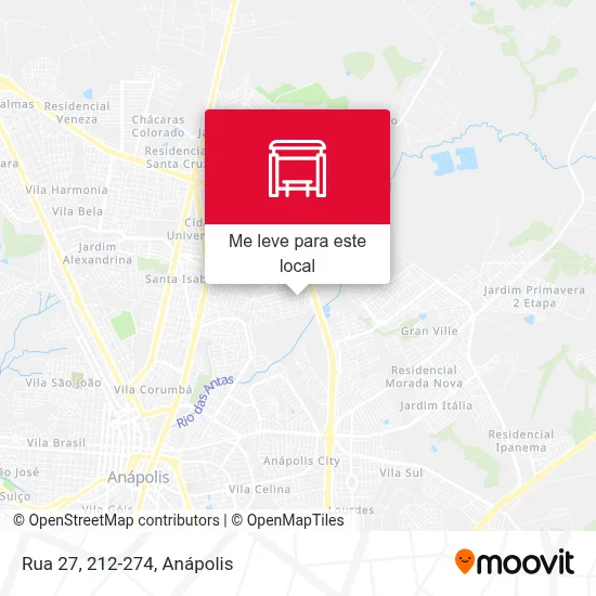 Rua 27, 212-274 mapa