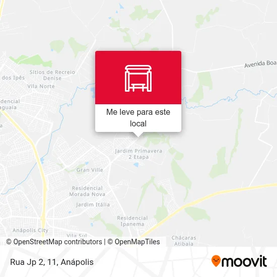 Rua Jp 2, 11 mapa