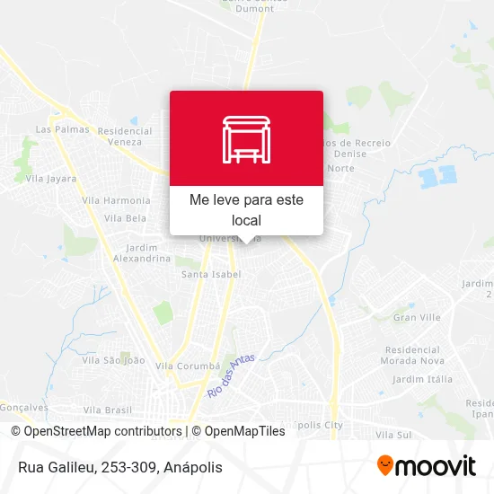 Rua Galileu, 253-309 mapa