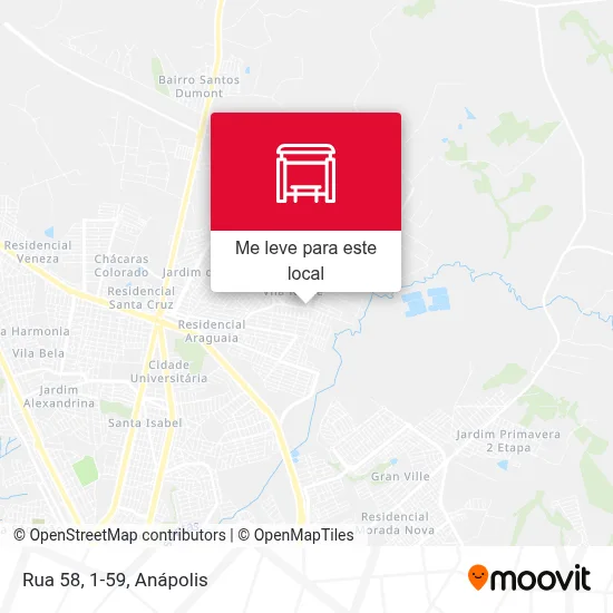 Rua 58, 1-59 mapa