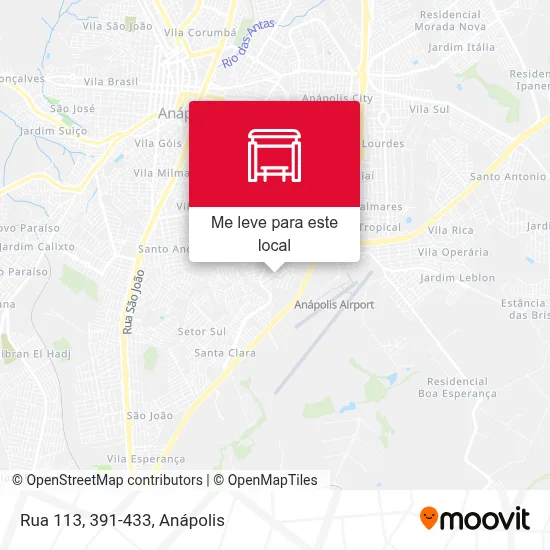 Rua 113, 391-433 mapa