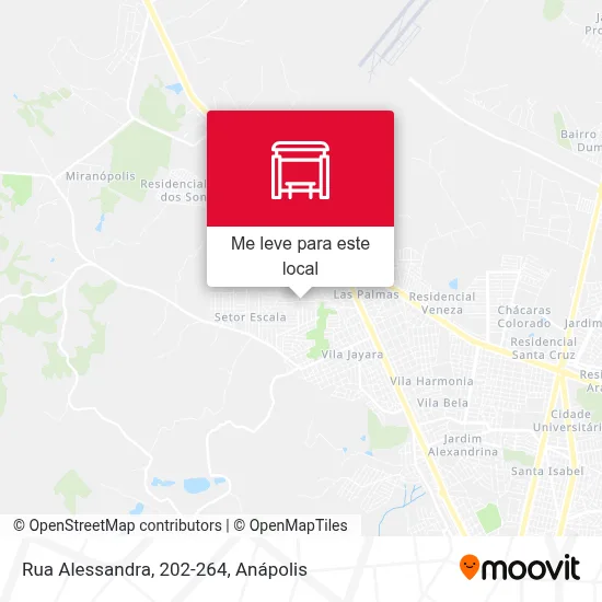 Rua Alessandra, 202-264 mapa