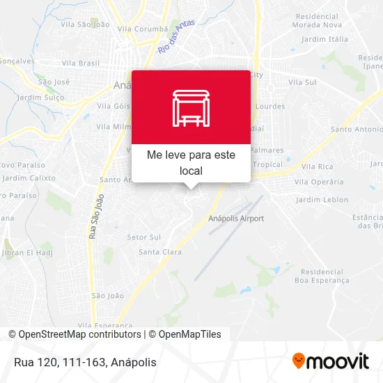 Rua 120, 111-163 mapa