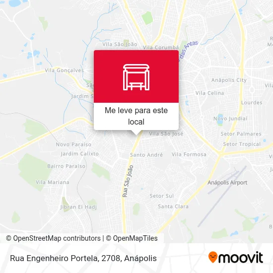 Rua Engenheiro Portela, 2708 mapa