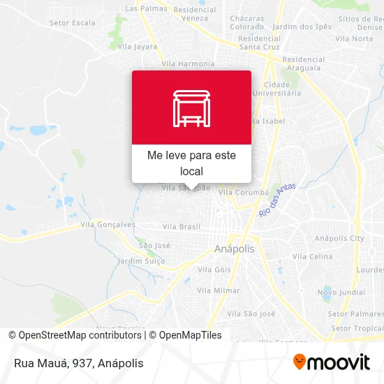 Rua Mauá, 937 mapa