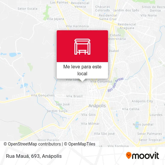Rua Mauá, 693 mapa