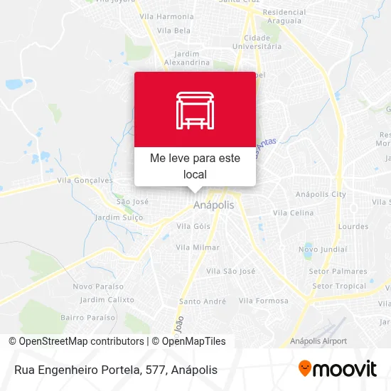 Rua Engenheiro Portela, 577 mapa