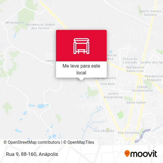 Rua 9, 88-160 mapa