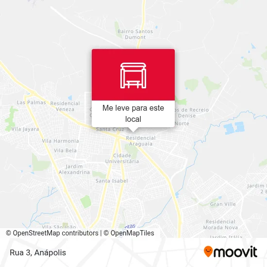 Rua 3 mapa