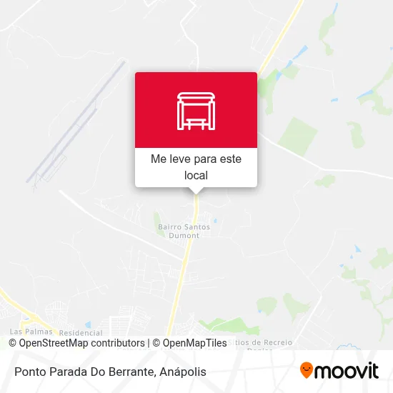 Ponto Parada Do Berrante mapa