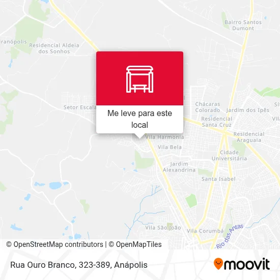 Rua Ouro Branco, 323-389 mapa