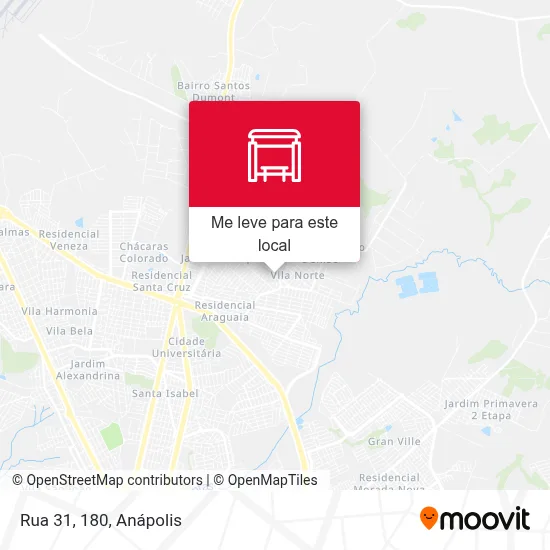 Rua 31, 180 mapa