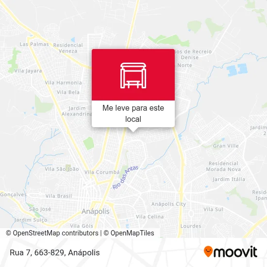 Rua 7, 663-829 mapa
