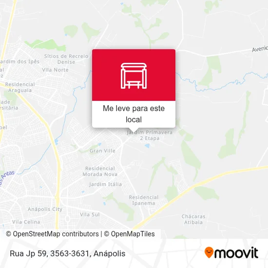 Rua Jp 59, 3563-3631 mapa