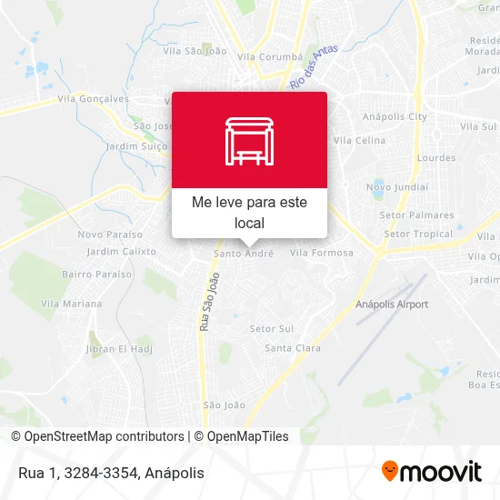 Rua 1, 3284-3354 mapa