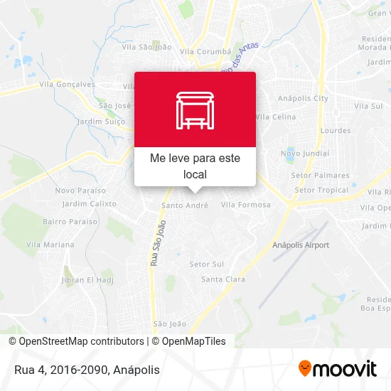 Rua 4, 2016-2090 mapa