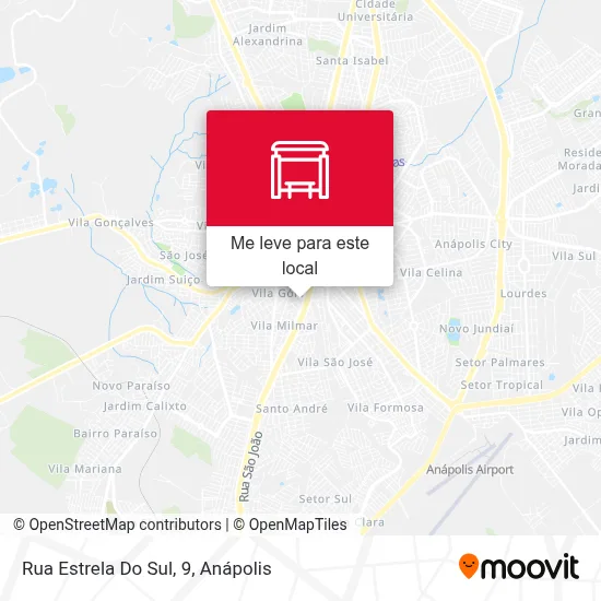 Rua Estrela Do Sul, 9 mapa