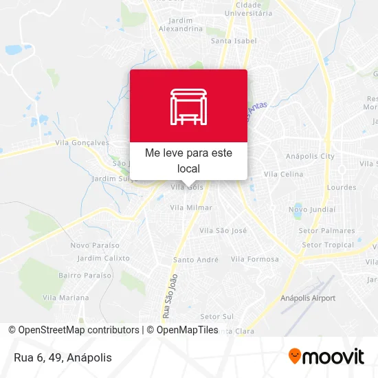 Rua 6, 49 mapa