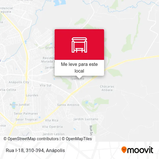 Rua I-18, 310-394 mapa
