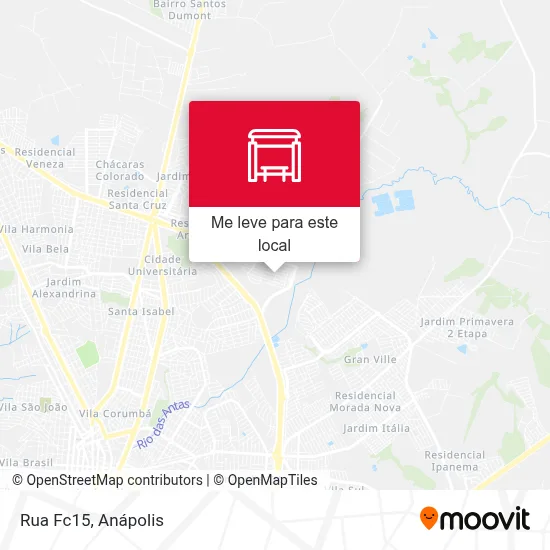 Rua Fc15 mapa