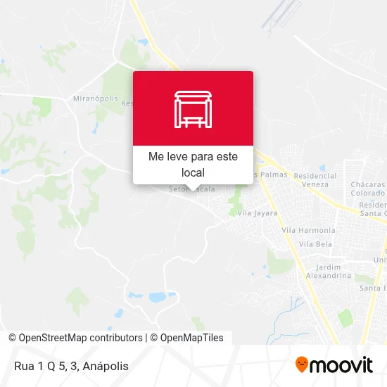 Rua 1 Q 5, 3 mapa