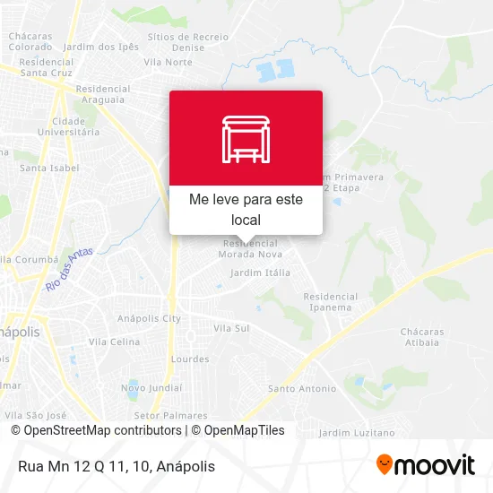 Rua Mn 12 Q 11, 10 mapa