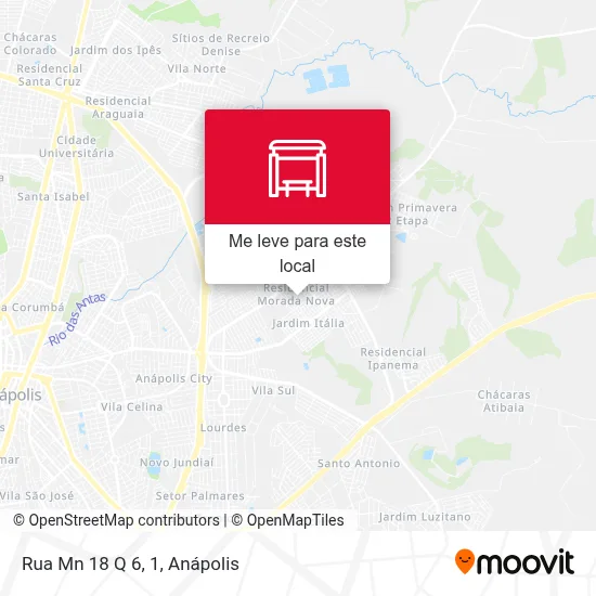 Rua Mn 18 Q 6, 1 mapa