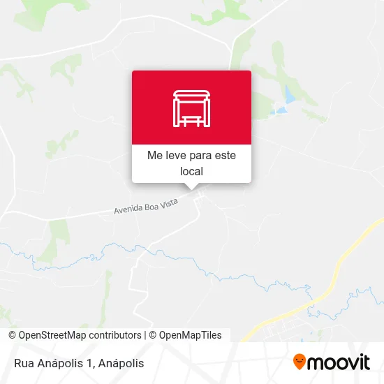 Rua Anápolis 1 mapa