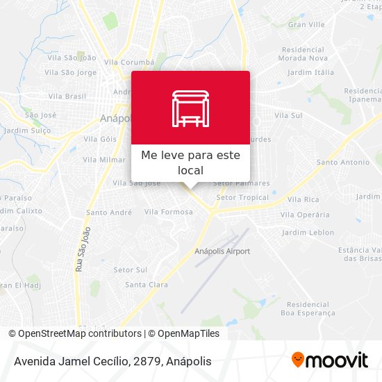 Avenida Jamel Cecílio, 2879 mapa