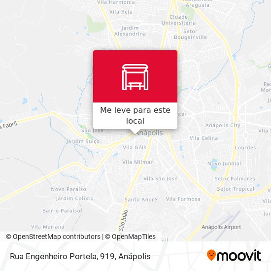 Rua Engenheiro Portela, 919 mapa